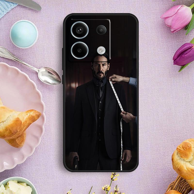 John Wick Keanu Reeves Case For Xiaomi Redmi Note 12 11 9 10 13 Pro Plus 9S 10S 11S 12S Redmi 12 10 C 9C 13C Cover
