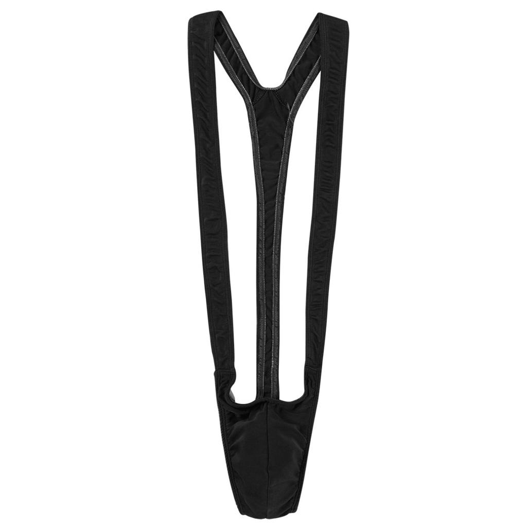 Men Thong Mankini Sissy Panties Stretch Beach Swimsuit Bodysuit Gay Mens Erotic Lingerie Thong Swimwear Gay Underwear