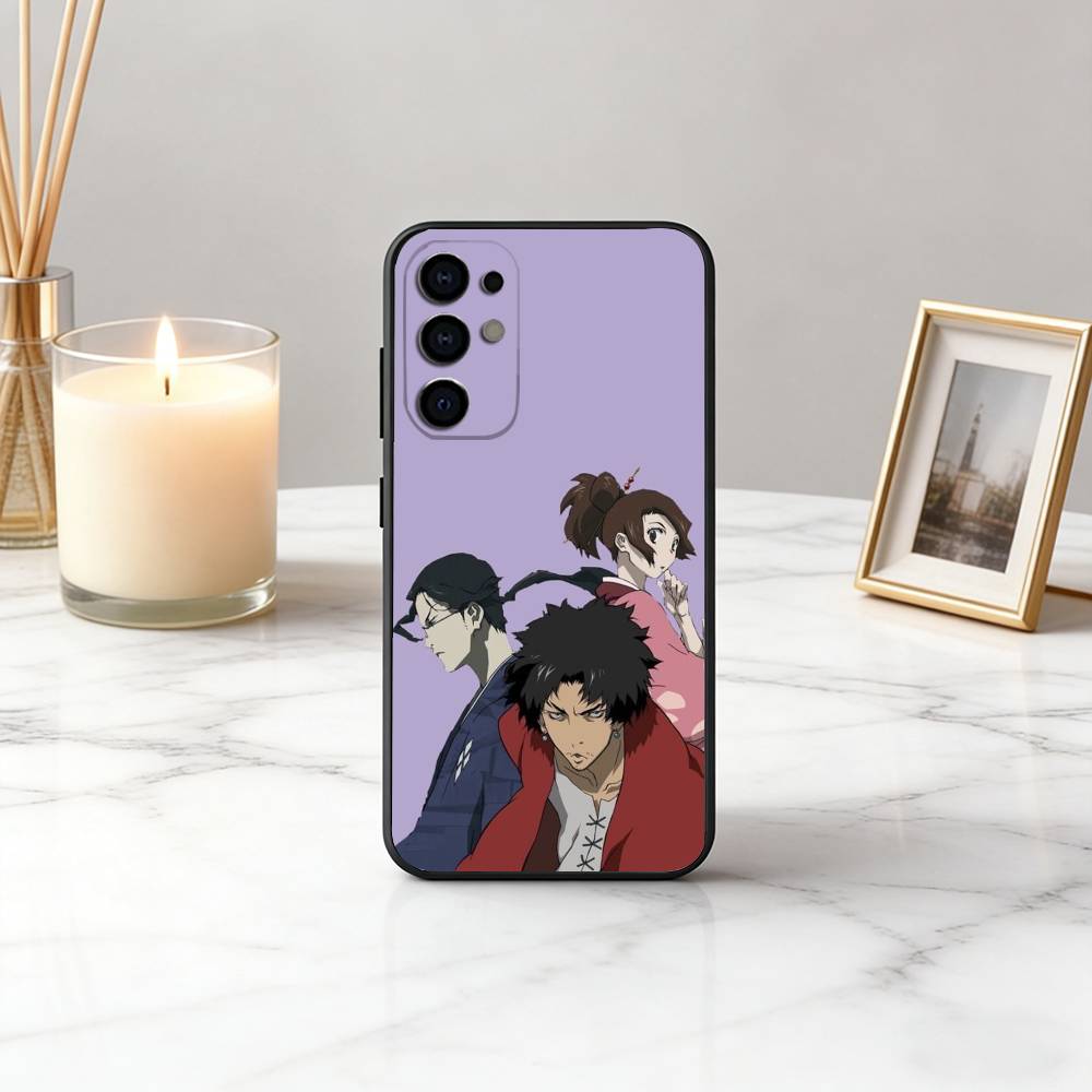 S-Samurais SC C-Champloo-es Phone Case For Samsung S25,S24,S21,S22,S23,S30,Ultra,S20,Plus,Fe,Soft Silicone Black Cover