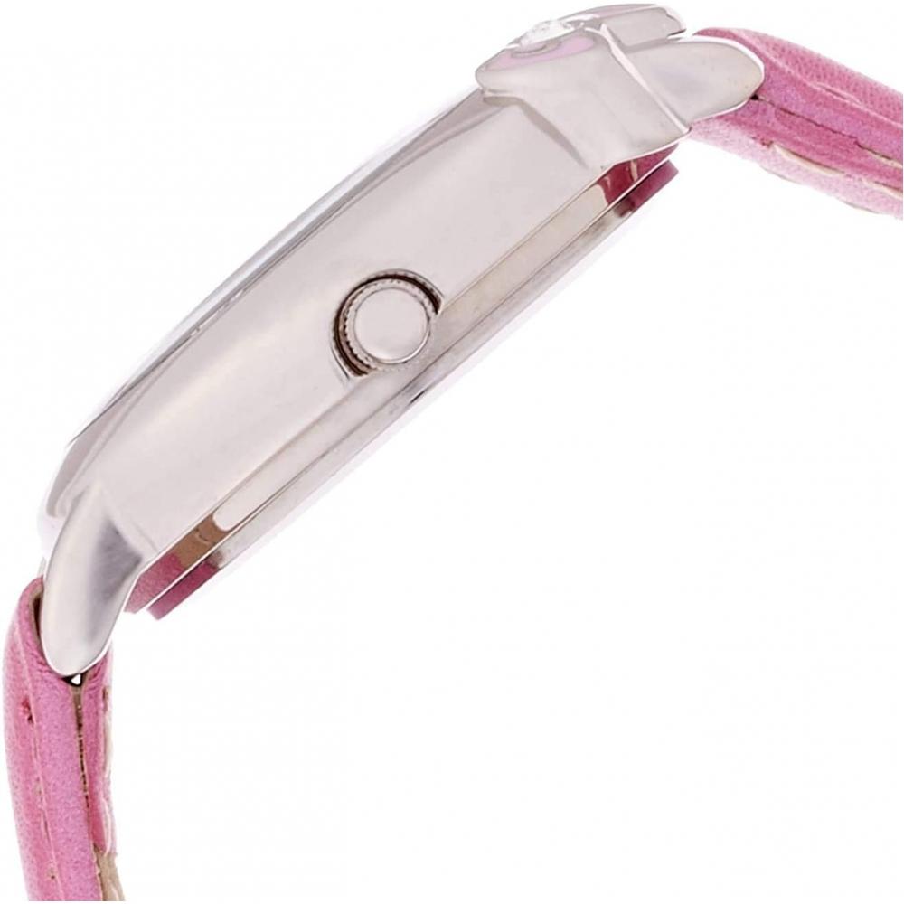 No Q Q [citizen Q Q] Watch Analog Hello Kitty Waterproof Leather Strap Vw23 130 Women S Pink Pink