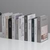 Minimalist Faux Book Decor for Living Room Display