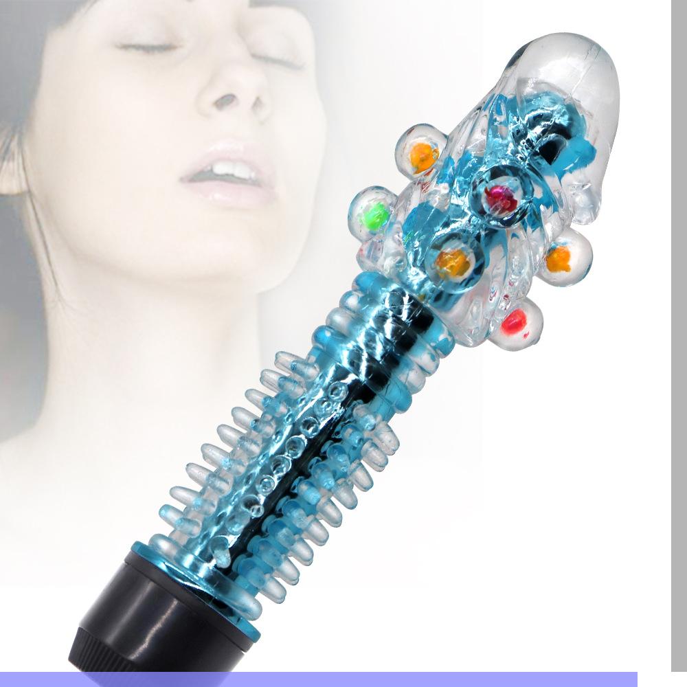 Waterproof Women Glow Stick Style Silicone Vibrator G-Spot Massager Adult Toys