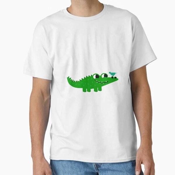The Friendly Alligator Classic Tshirt Tshirt Made In Usaus Size S2xl