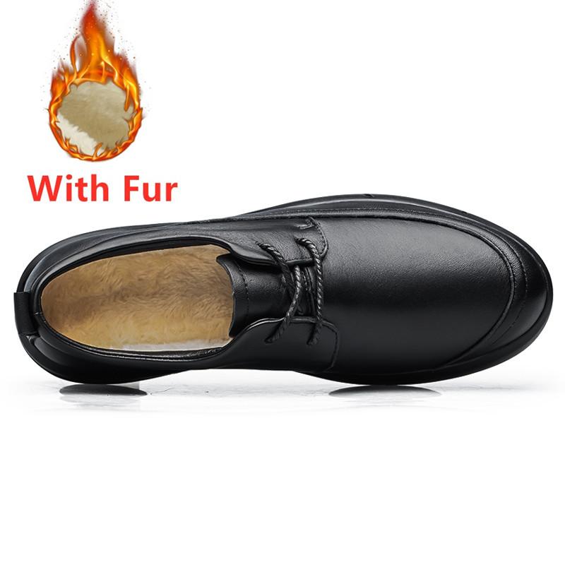 2024 Men's Genuine Leather Shoes 38-46 Soft Anti-slip Rubber Loafers Shoes Man Casual Flats Walking Driving Shoes Lightweight