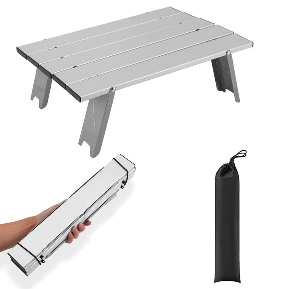 

Компактный складной пляжный столик, сверхлегкий алюминиевый портативный уличный стол, мини-стол для кемпинга, отдых