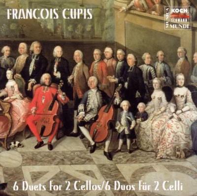 CD CUPIS, TOURNUS; LAURIDON - Cupis;6 Duette für 2 Violoncelli 367102 Koch Schwann Mu 1998 Deutschland Klassik Gebraucht