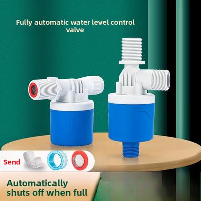 1/2” Automatic Closing Mini Float Valve No Power Required, Water Tank Water Tower Automatic Water Level Controller