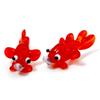2-5 Piezas Lámpara de Vidrio Soplado 3D Joyería Oceánica Cuentas Tortuga Roja Pez Dorado Estrella de Mar Concha Cuentas Espaciadoras Fabricación de Collares Adornos Acuario