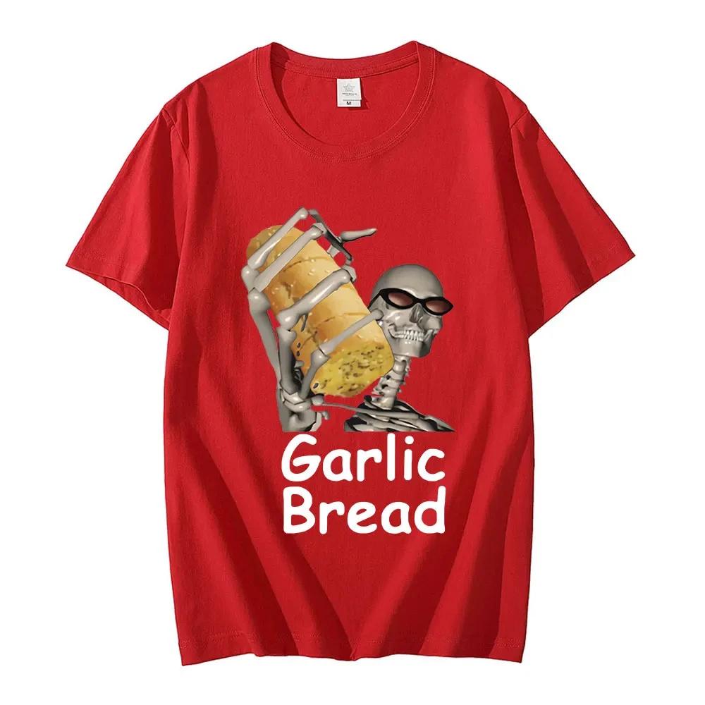 Tričko s česnekovým chlebem Muži Ženy Módní Trička Bavlněné tričko Dětské Hip Hop Trička Trička Chlapecká Trička Y2k Oblečení Unisex Tričko Rapper