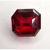 Stunning Natural Red Mozambique 16-18 Ct Asscher Cut Certified Loose Gemstone