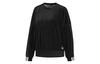 Sweatshirts Women's Black Crew Neck Moderate Regular FI9254
