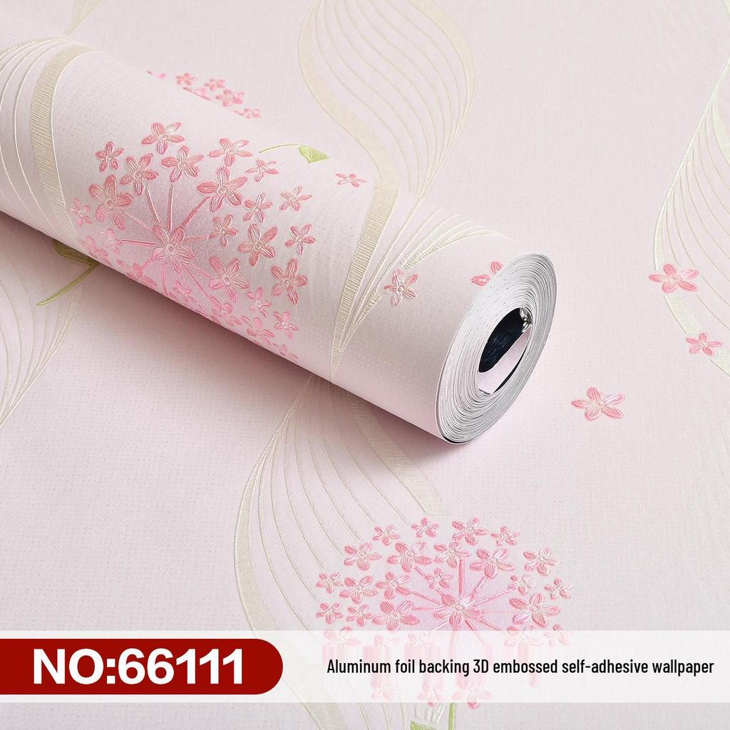 Thick Self-Adhesive Embossed Waterproof Wallpaper for Home Decoration