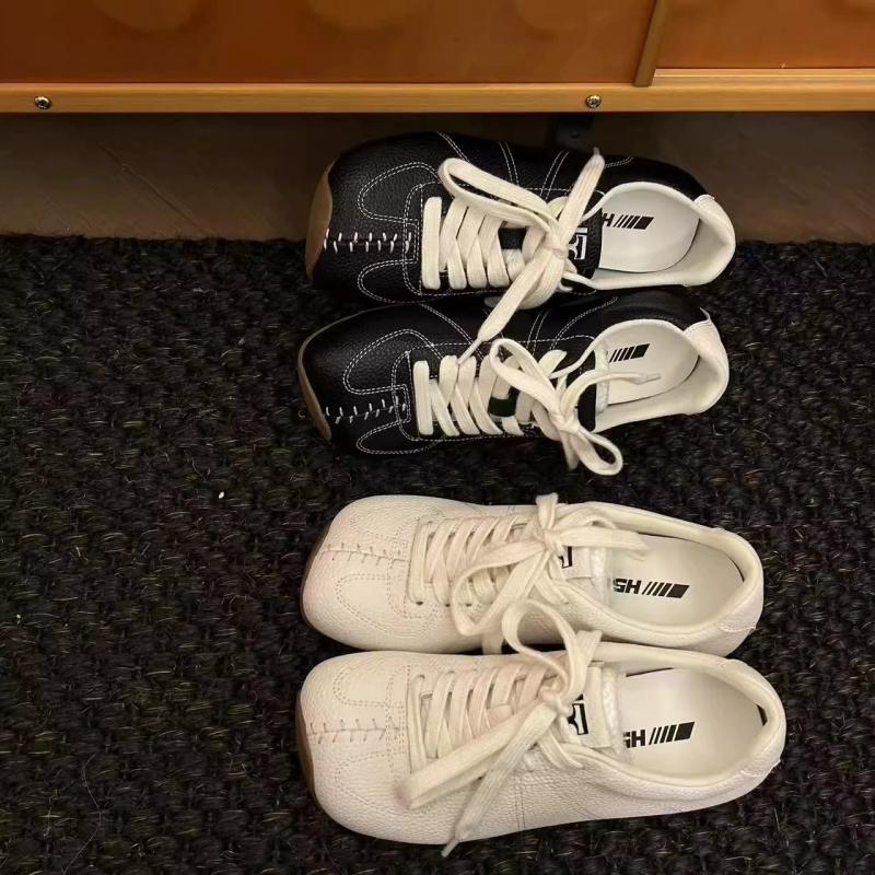 Fashion Shoes Woman 2025 Trend Casual Sneakers Comfortable Lace Up Flats Tennis Shoe Breathable Walking Shoes Zapatillas De Mujer