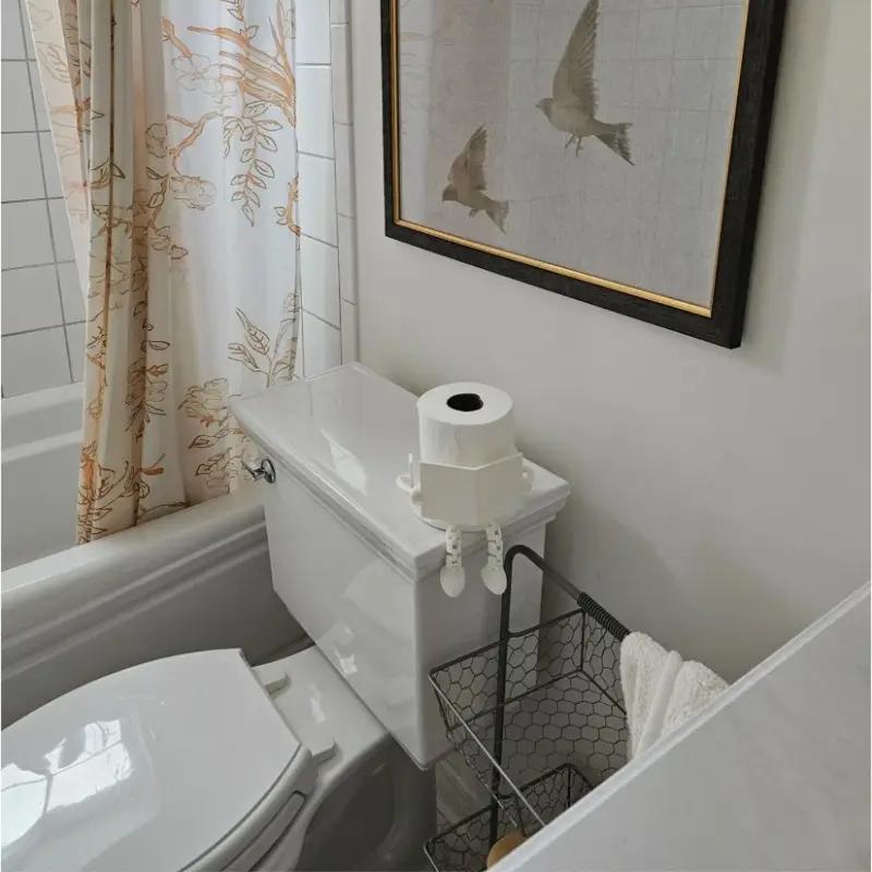 New Reading Scroll Companion-3D Printed Unique Toilet Paper Holder, Adding Fun To Your Bathroom,Suitable for Office Bathrooms