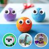 1/2pack Wiggly Doll Eye Self-Adhesive DIY Handicraft Materials Movable Color Household Craft Supplies Handmade Accessories TMZ