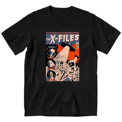 Harajuku Retro The X Files Film TShirts Men Women Fashion Short Sleeve Tops Classic Movie Graphic T Shirt Summer Oversized Tee