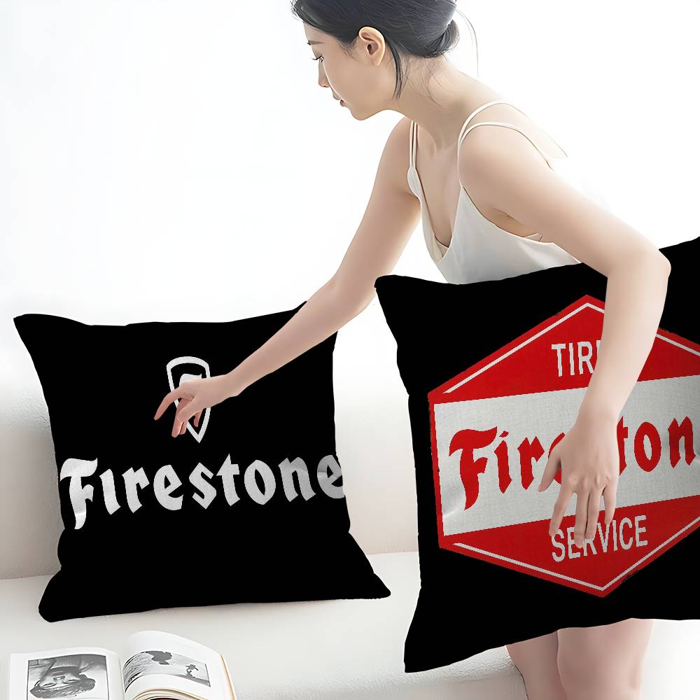 F-FirestoneS Motorrad 45*45cm Kissenbezug Dekokissenbezug Hauskissenbezug Für Sofakissen