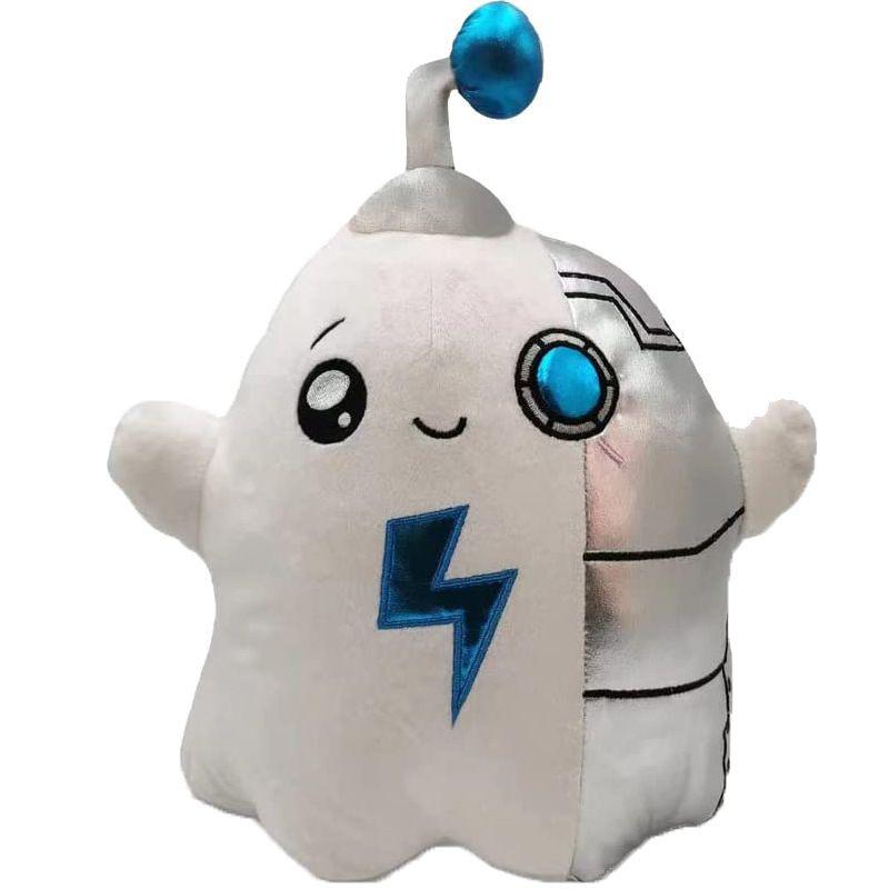 Cute Lankybox Plush Toy With Removable Robot Fox Helmet And Sound