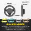 Steering Wheel Lock, Car Anti-Theft [Visual Deterrent X Supervised by Former Police Officer] Reinforced Steel, Easy Installation, Includes Alert Stick