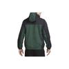 Nike Air Force 2 Liverpool FC Embroidered Patchwork Hooded Jacket Men Outerwear Black FB2125-397