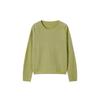 Women's Round Neck Wool Knit Sweater