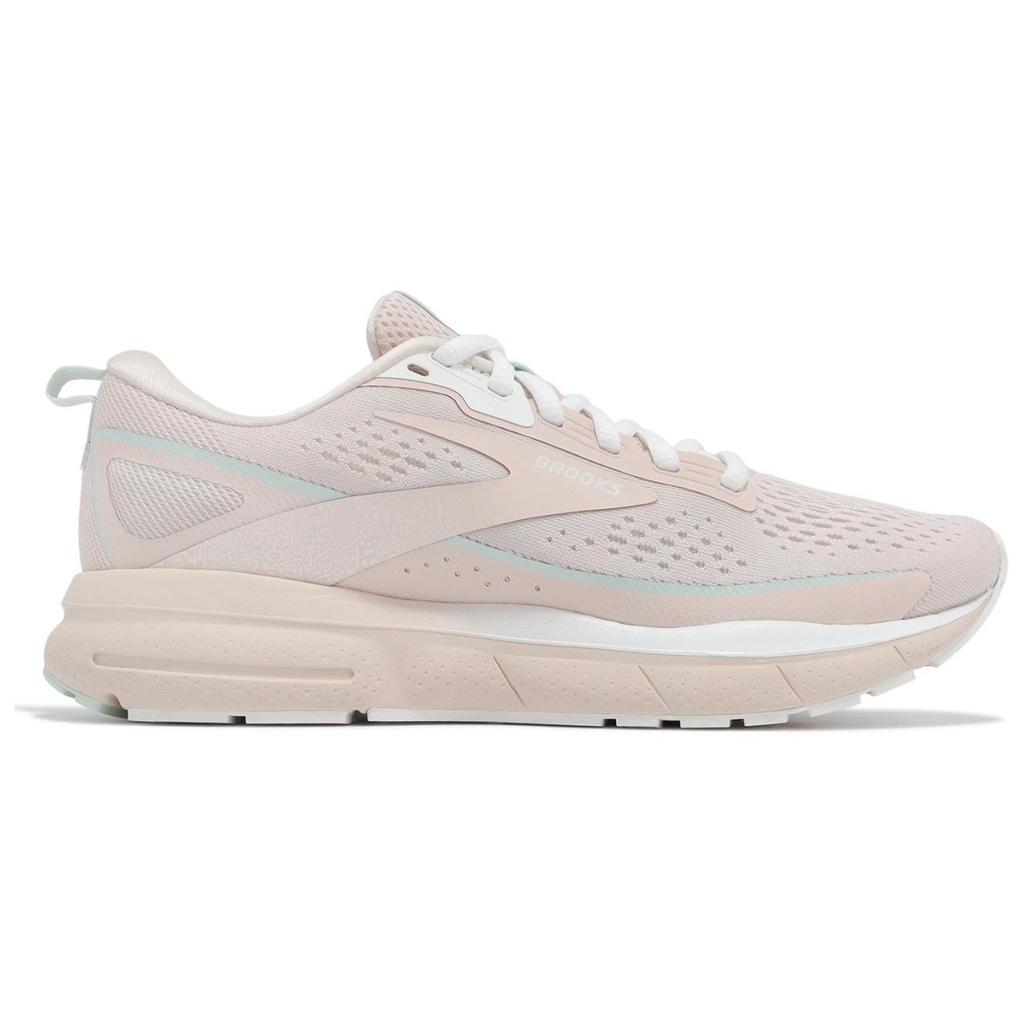 Brooks Trace 3 Crystal Grey Blue Glass Women Sneakers White 120401-1B-270