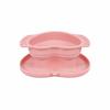 Heart-Shaped Drying Rack & Storage Tray with Textured Base Portable Washing Mat  for Travel