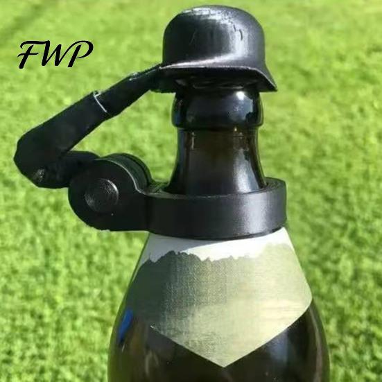 Dop pentru sticlă Cască de soldat Salut Capac de bere, Capac, Gadget pentru picnic în aer liber Reutilizabil pentru petreceri acasă, Picnicuri Conservator de prospețime