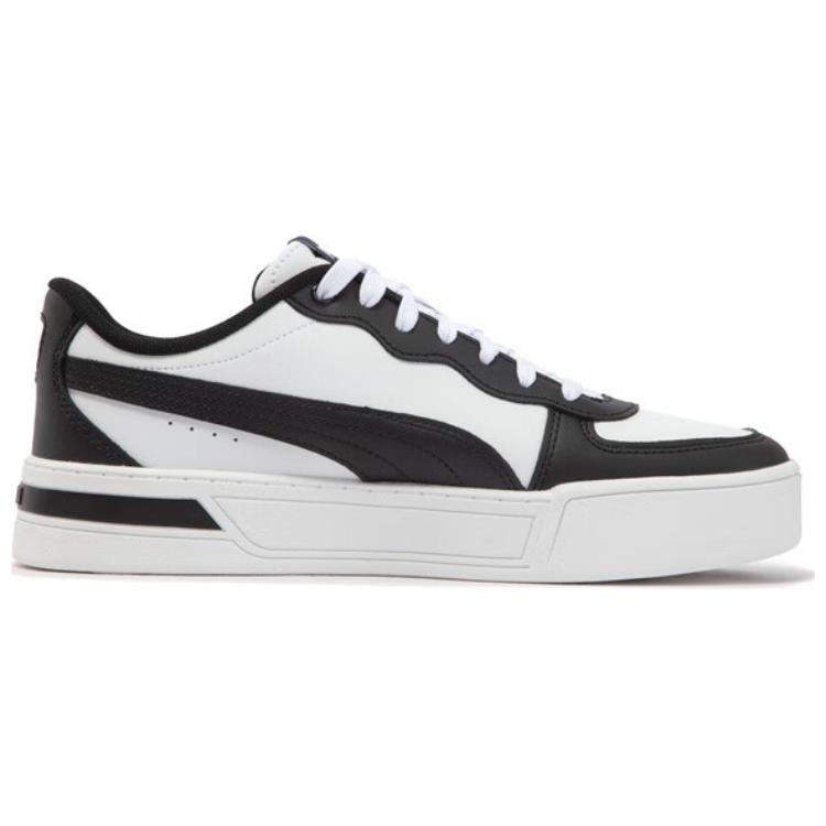 Puma Skye Trainers Comfortable Versatile Low-Top Sneakers Women sneakers White Black 374764-25