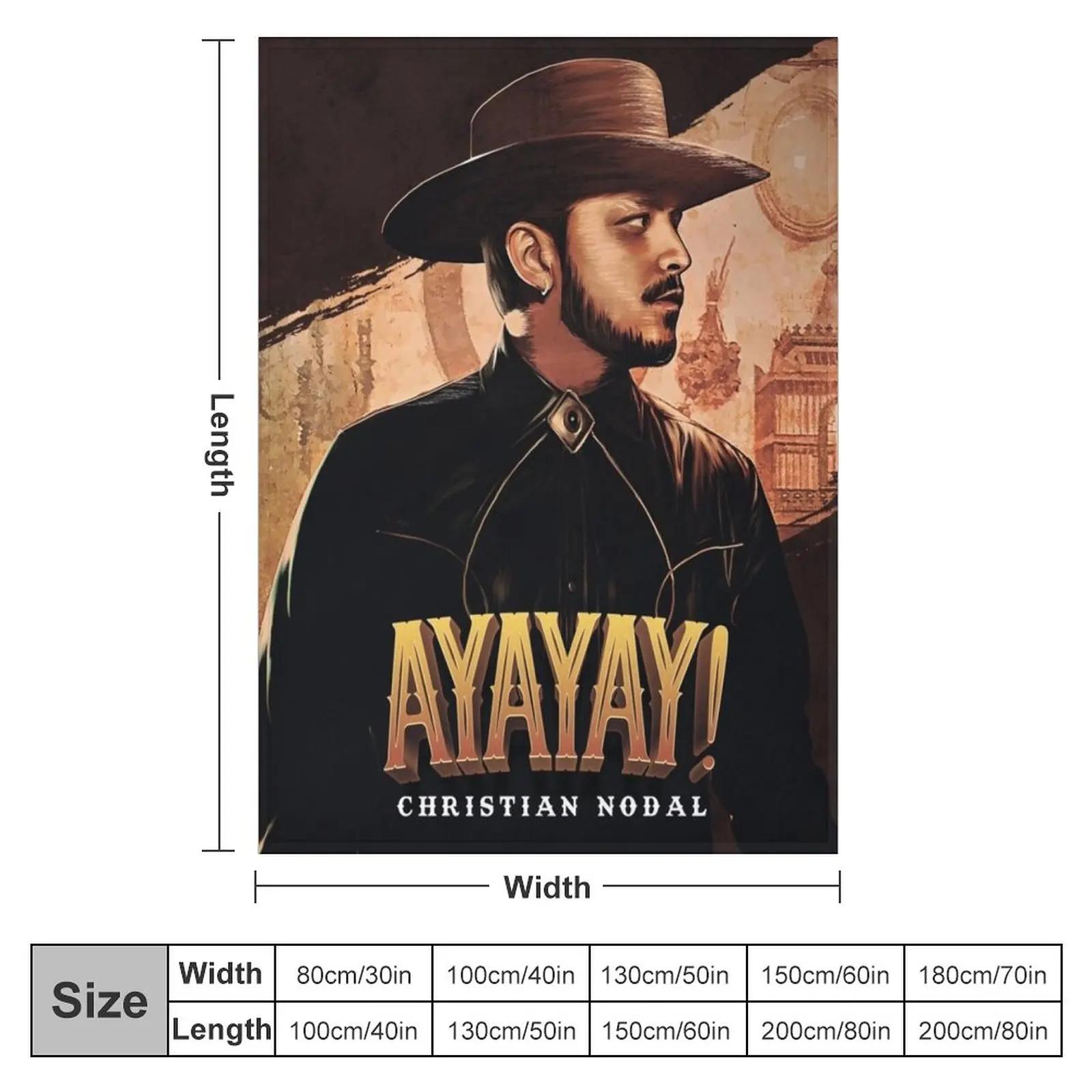 Плед Christian Nodal Теплый плед Флисовый плед Size: 75*100cm, Weight: 230 GSM