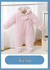 Newborn Baby Boys Long Sleeve 3-Piece Set for Autumn/Winter, 0-1 Year Bodysuit