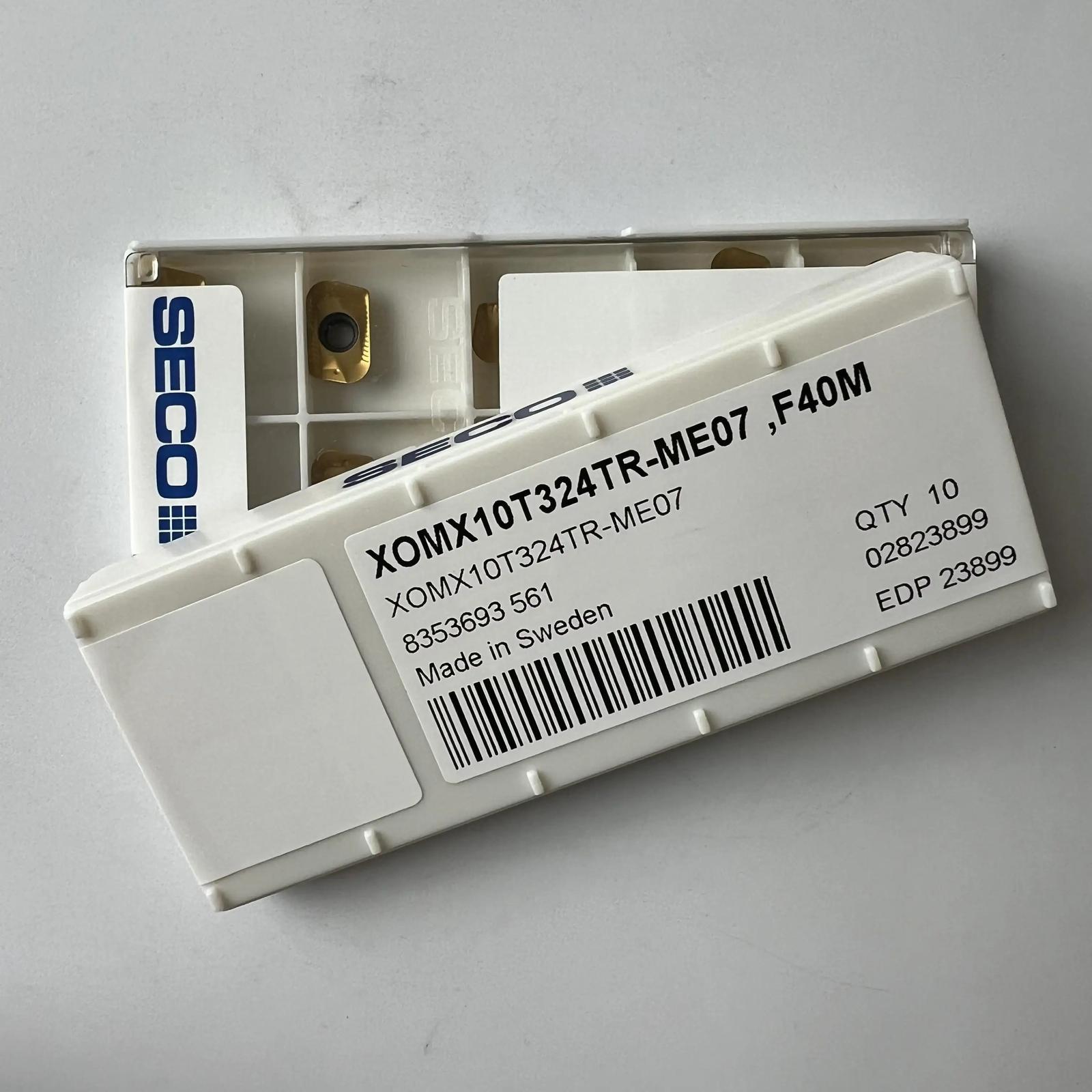 

SECO / XOMX10T324TR-ME07,F40M /Original carbide blade 10 Pcs