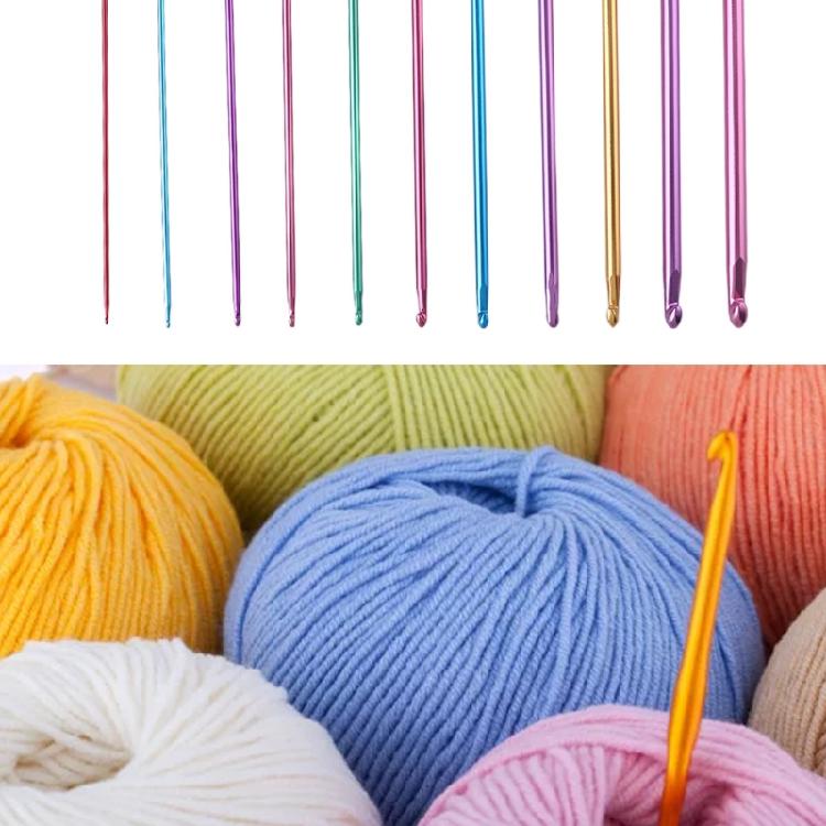 han Crochet Hooks, Long Aluminum Knitting Needle for Sc