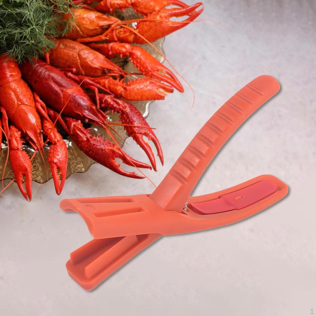 Crawfish Peeler Tail Sheller Tool Convenient, Clean Hands Shelling Device Shucker,