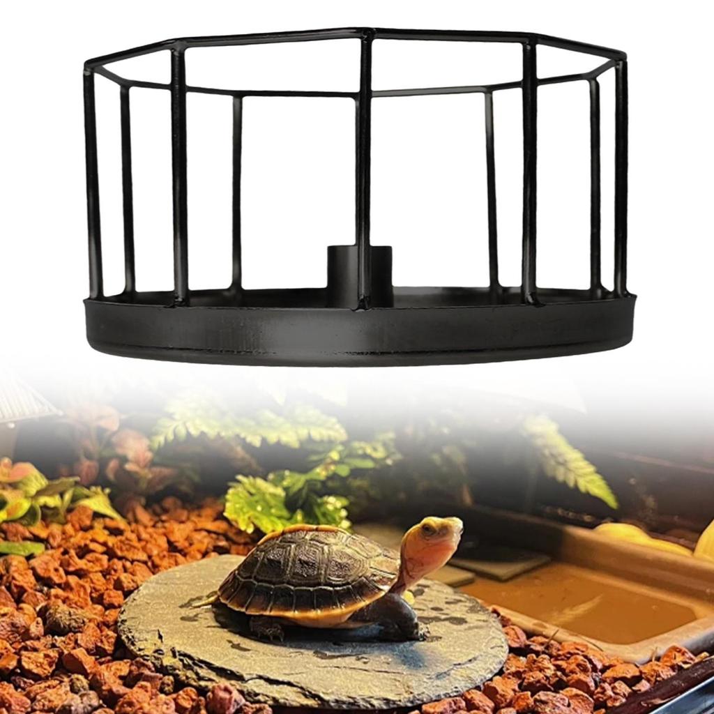Pet Reptile Feeder Bowl Aquarium Easy to Clean Sturdy Drinking Basin Tortoise Water