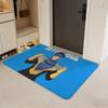 Tappetino da Pavimento Eroe Invincibile Anime Tappetino per Porta in Flanella Antiscivolo Assorbente Lavabile Tappeto da Interno per Casa