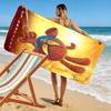 Smeshariki Towel, Large Soft Quick Dry Towel for Beach Camping Swimming