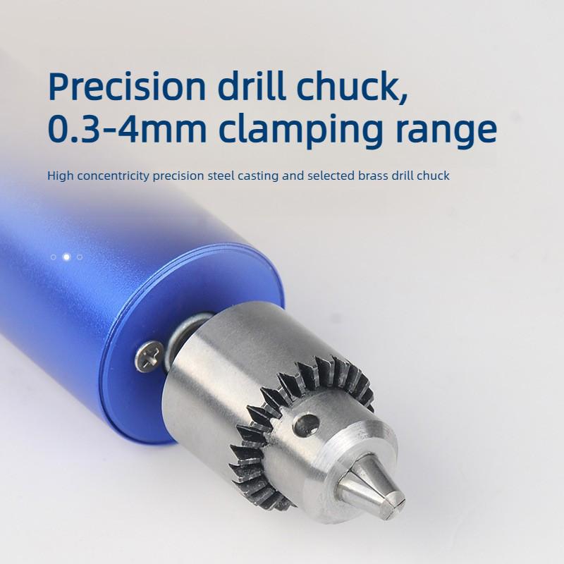 385 Aluminum Electric Grinding Machine Stepless Speed Control Electric Drill Handheld Multi functional Metal Small Drilling Tool