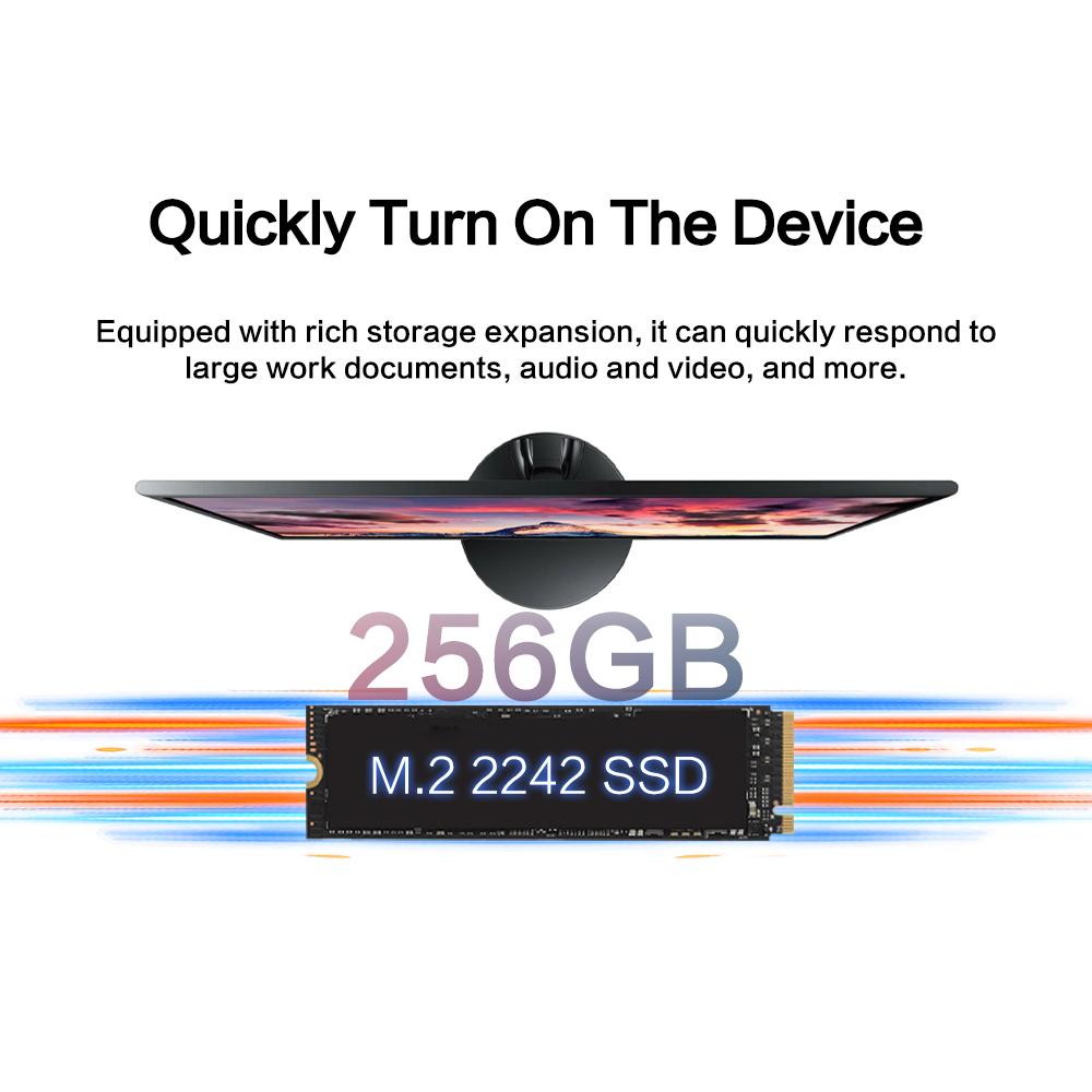 MLLSE G6 Mini PC Intel 12th Alder Lake N95 Windows 11 DDR5 8GB RAM 256GB ROM WiFi 5 BT4.2 Desktop Computer Mini Pc Work