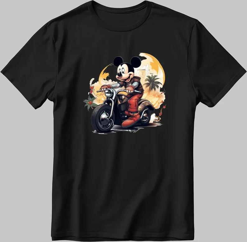 Mickey Mouse 2026 Black T Shirt S
