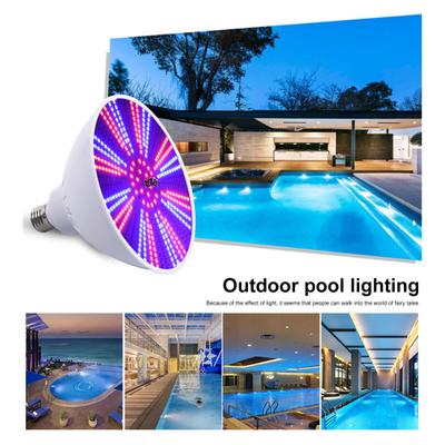 Lampe de piscine à LED avec télécommande, haute luminosité, économie d'énergie, changement de couleur RVB, ampoule de rechange pour éclairage de piscine sous-marine
