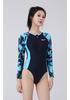 Xtep Women's Long-Sleeved One-Piece Swimsuit
