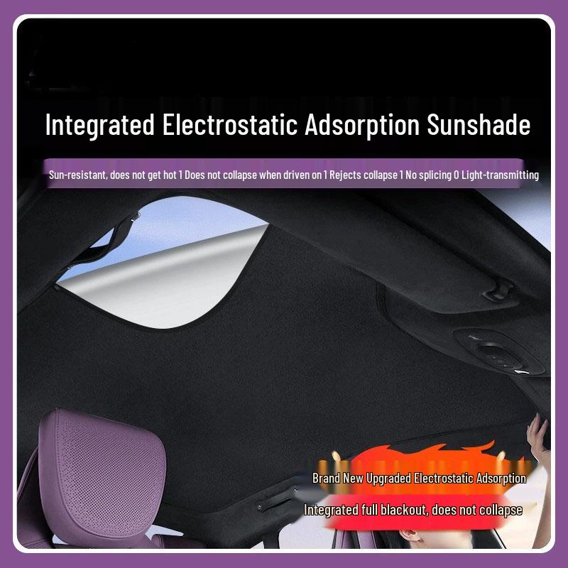Xiaomi YU7 Sunroof Sunshade Panoramic Roof Electrostatic Interior Accessory