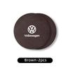2pcs Car Suede Coaster Water Cup Holder Drink Pad Auto Interior Accessories For Volkswagen VW Jetta Golf Beetle CC EOS GTI zr4