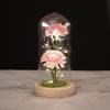 Carnation Ornament Mother's Day Valentine's Day Birthday Creative Soap Flower Ornament Night Light