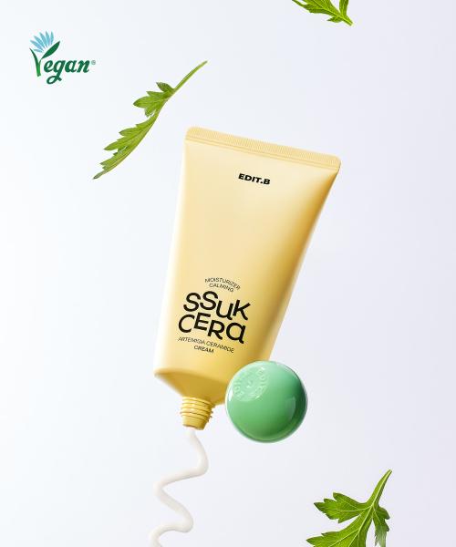 Edit B Moisturizing Soothing Mugwort Ceramide Cream 100ml NONE