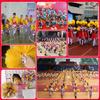Flower Cheerleading Cheering Ball Dance Party Decorator Cheerleader Pom Poms Club Sport Supplies