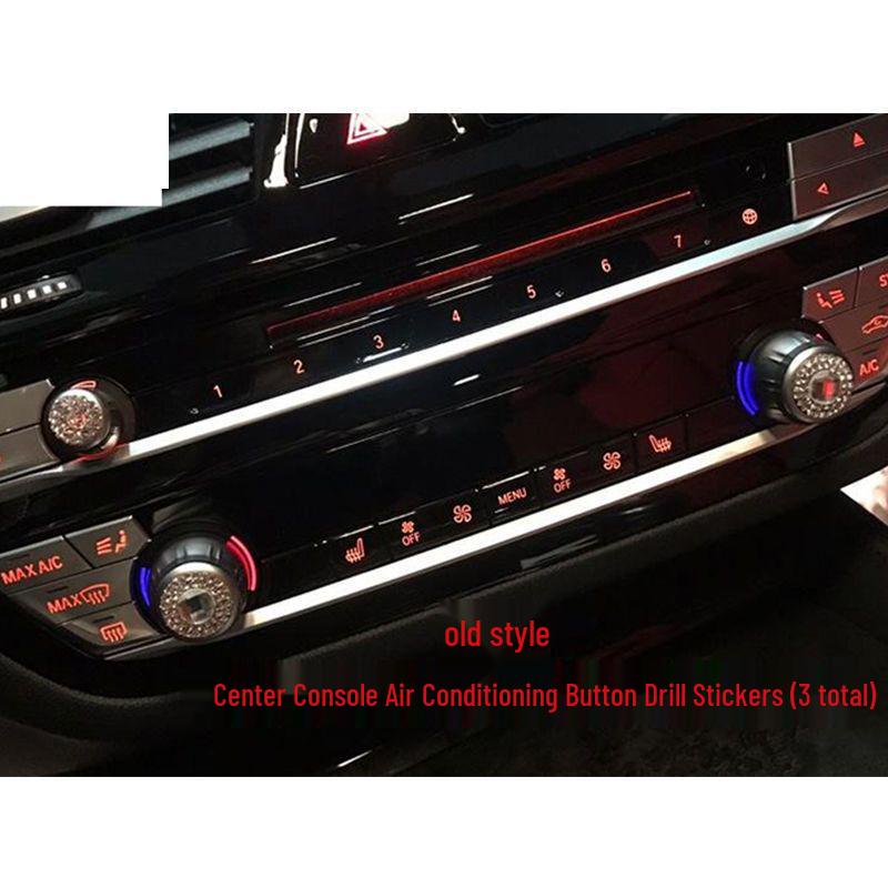 Autoaufkleber mit Kristall-Diamant-Logo für BMW 1er/3er/5er Reihe, X1/X2/X3/X5