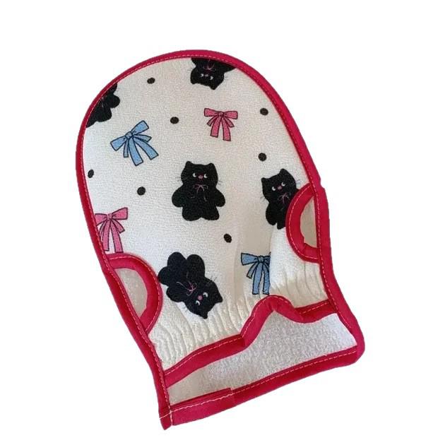 Süßes Kinderbadetuch – Doppelseitig, Sanftes Peeling für den Heimgebrauch