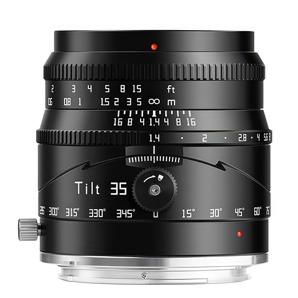 

TTArtisan 35mm Camera Lens with Meisho Warranty F1.4 APS-C Tilt-Shift Function, Optical, 2-Year (Z Mount)